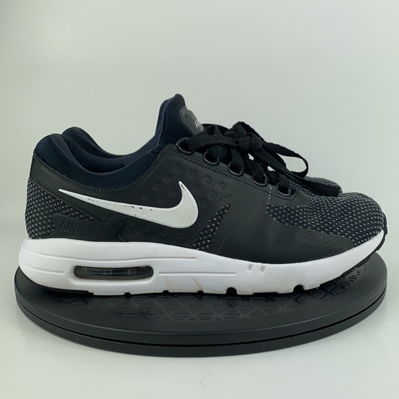 Nike Air Max Zero Essentials Black/White Athletic Shoes 876070-004 Men's Size 8 - Picture 4 of 12